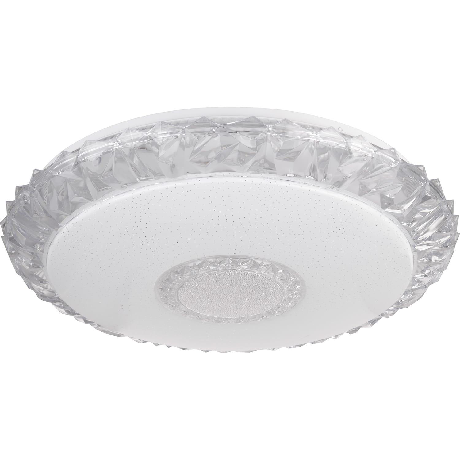 mutoni Lampada da soffitto Eddie in metallo bianco 1xLED  