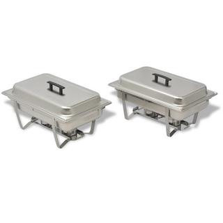 VidaXL  Chafing dish edelstahl 