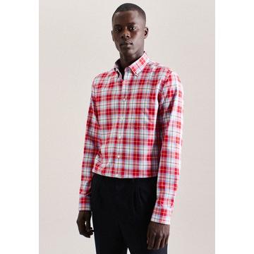 Chemise Business Slim Fit Manche longue Carreaux