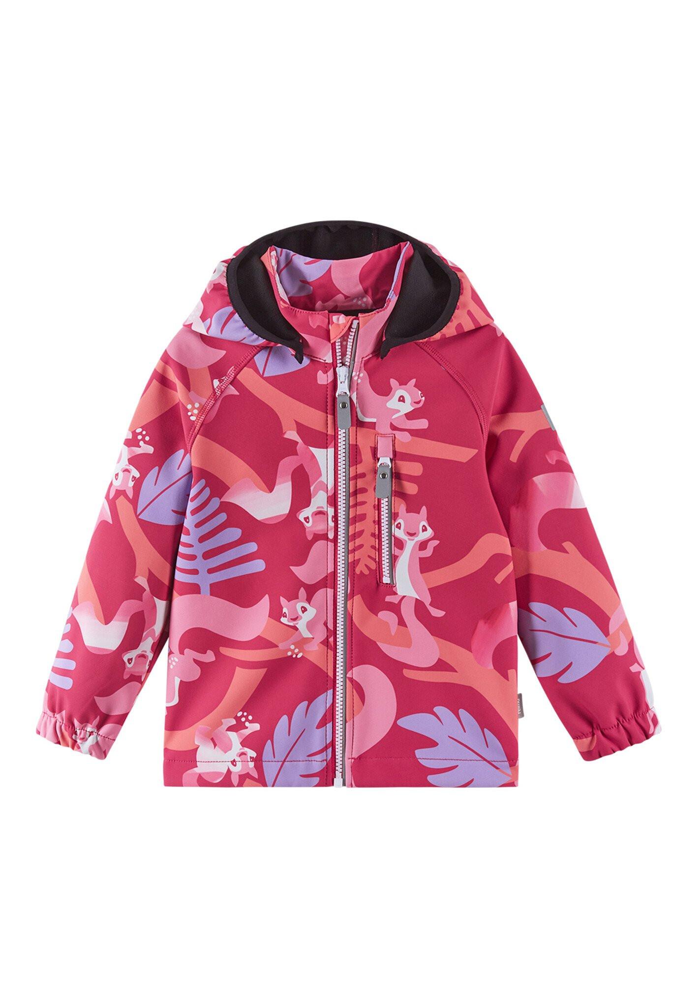 Reima  Kinder Softshell Jacke Vantti Bright Berry 