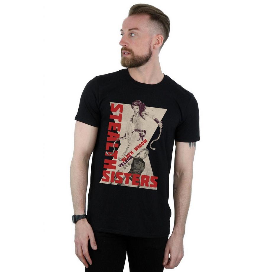 MARVEL Stealth Sisters T-Shirt Stampata  