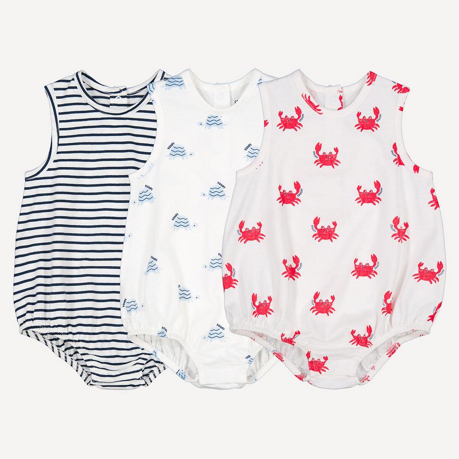 Lot de 3 barboteuses