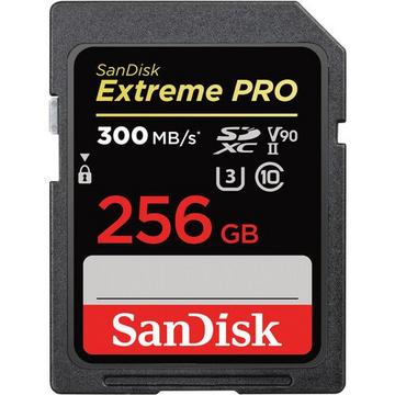 SanDisk Extreme PRO 256 Go SDXC UHS-II Classe 10