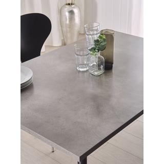 Beliani Esstisch aus Faserplatte Modern SANTIAGO  