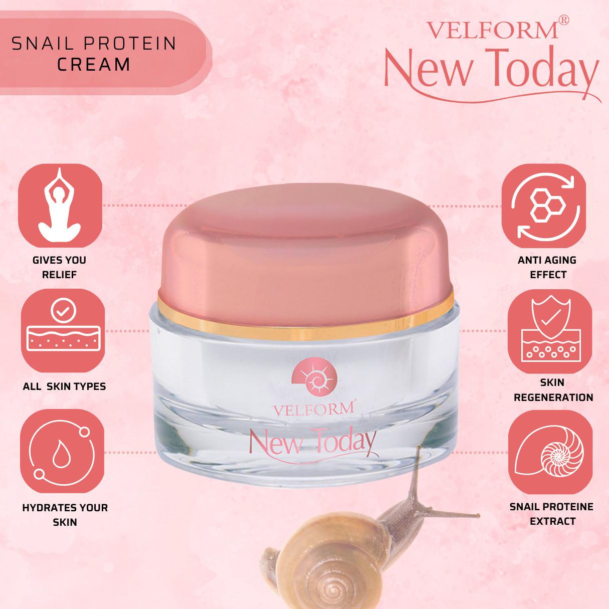 VELFORM  New Today Plus-Crème régénératrice pour le visage 