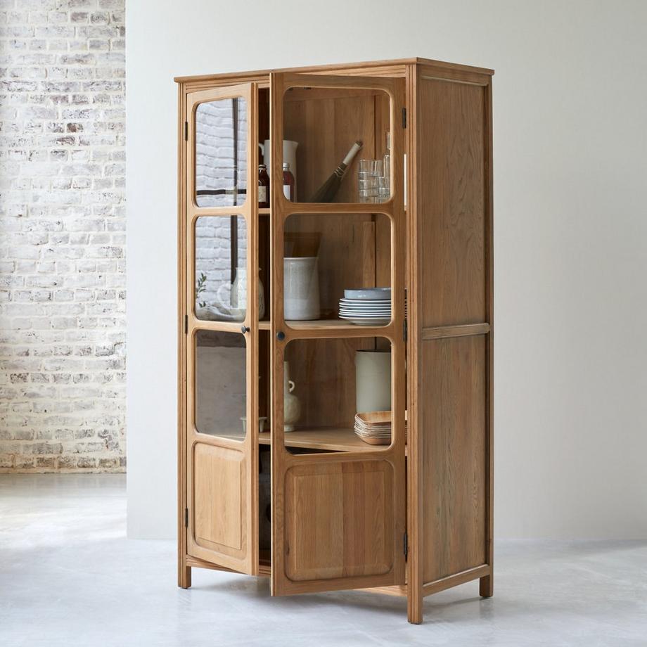 Tikamoon Vaisselier en chêne massif Marthe  