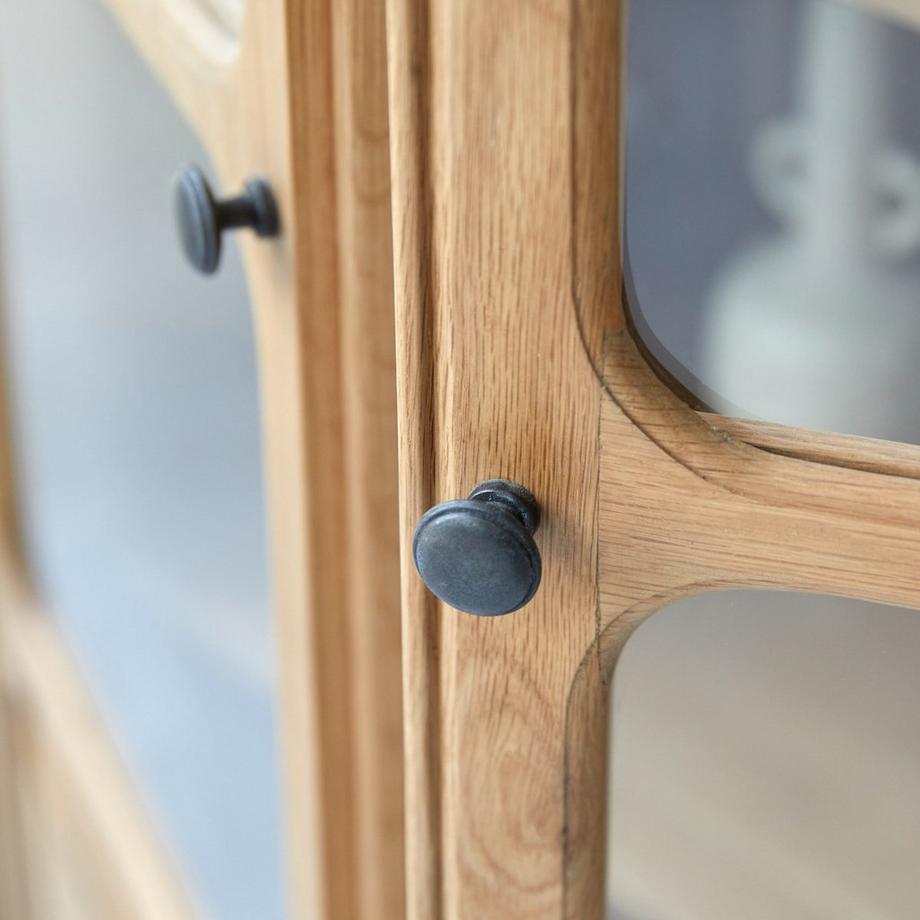 Tikamoon Vaisselier en chêne massif Marthe  