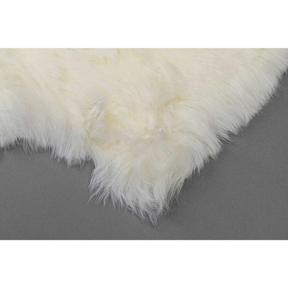 KARE Design  Peau de mouton Heidi Blanc 85x60cm 