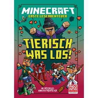 Minecraft Erste Leseabenteuer - Tierisch was los! Eliopulos, Nick; Mojang Ab; Schimming, Dr. Ulrike (Übersetzung) Couverture rigide 