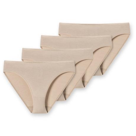 Schiesser Modal Essentials Slip Tai Confezione da 4  