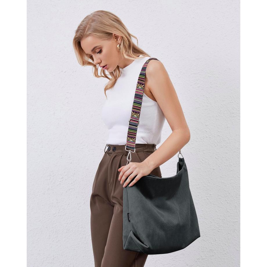 Only-bags.store Grosse Kordeltasche mit verstellbarem Schultergurt  