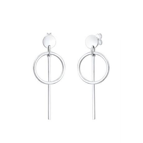 Elli  Boucles d'Oreilles Cercle Tige 