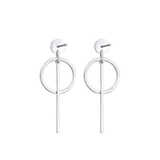 Elli  Boucles d'Oreilles Cercle Tige 