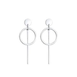 Elli  Boucles d'Oreilles Cercle Tige 