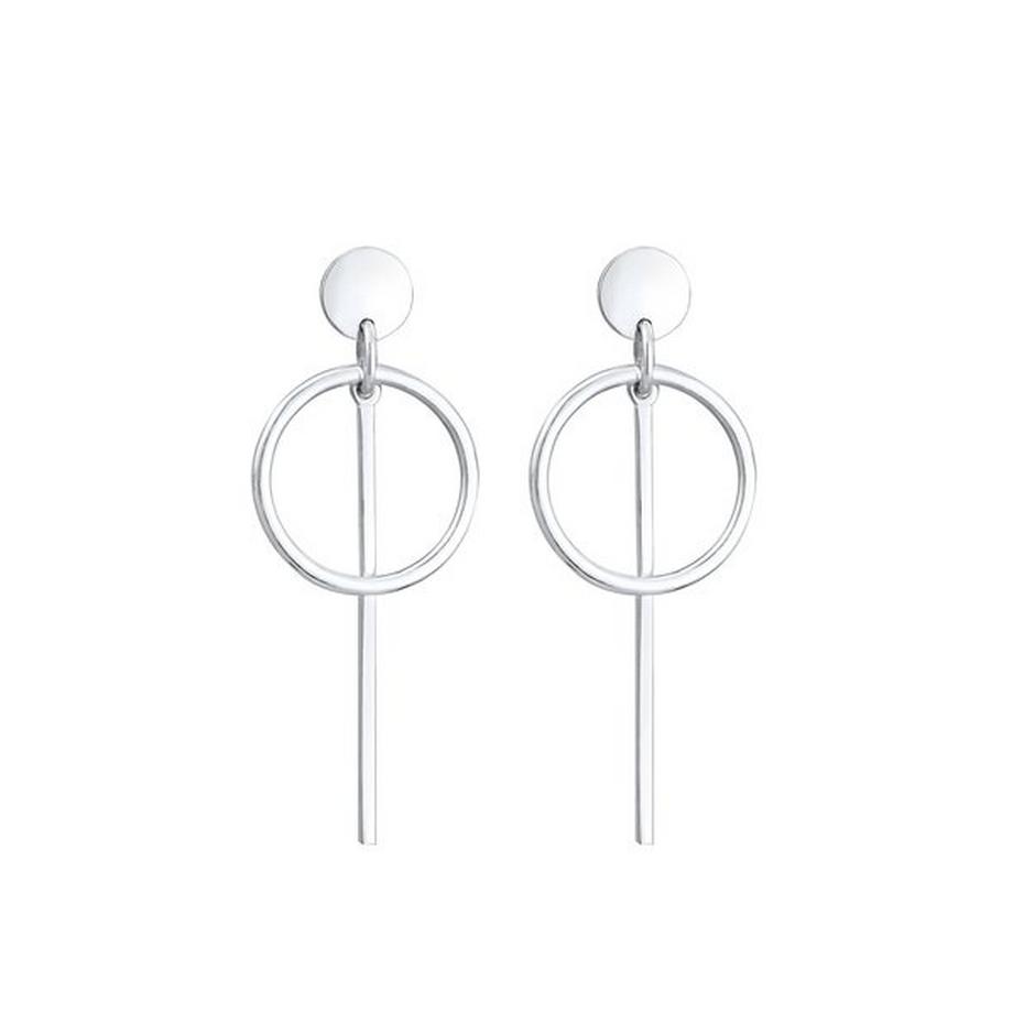 Elli  Boucles d'Oreilles Cercle Tige 
