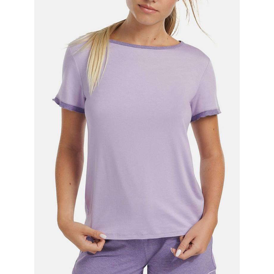 Pyjama-Top T-Shirt mit kurzen Ärmeln Laura