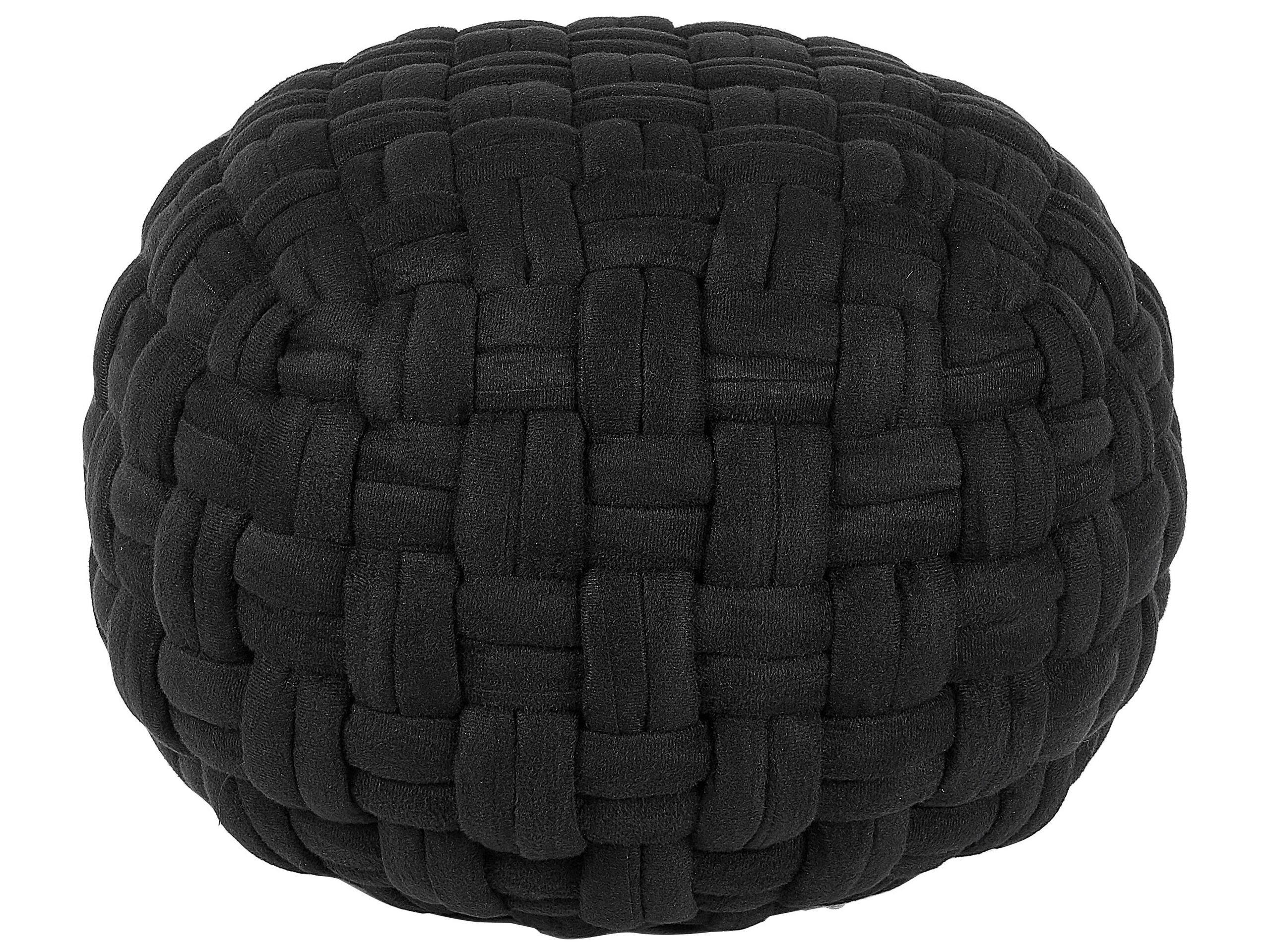 Beliani Pouf aus Samtstoff Modern HOPA  