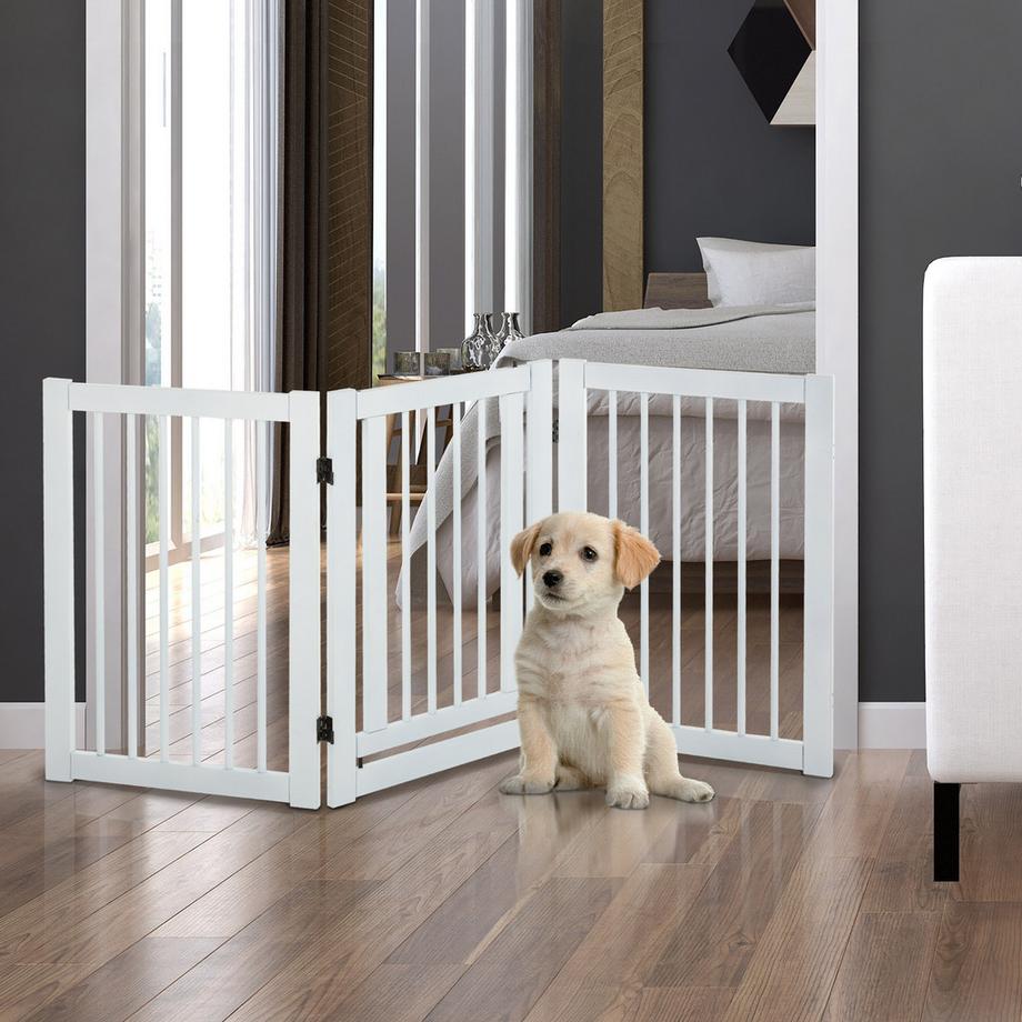 PawHut  Barrière pour chien 