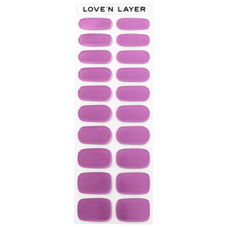 Lovenlayer  Nagelfolie Metallic Dahlia Purple 