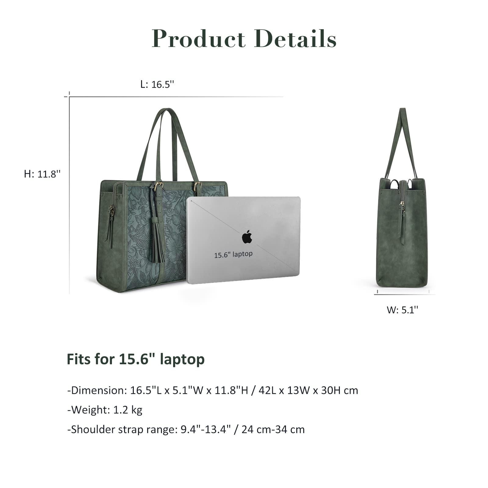 Only-bags.store  Laptop-Tasche Aktentasche Handtasche große Handtasche Business-Arbeitstasche 