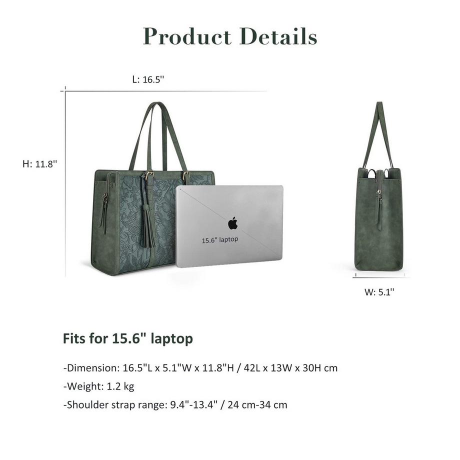 Only-bags.store Laptop Aktentasche Handtasche Grosse Business Arbeitstasche  