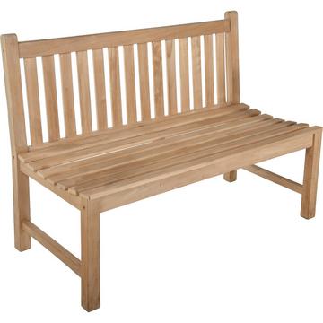 Banc de jardin Solo teck naturel 120