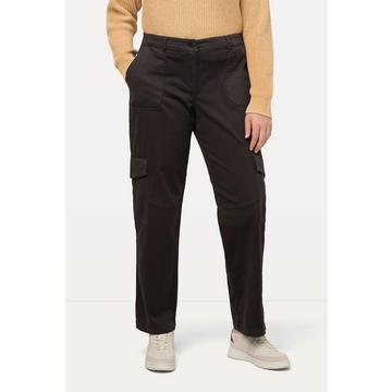 Pantaloni cargo con gamba a palloncino, cintura comoda e cotone biologico