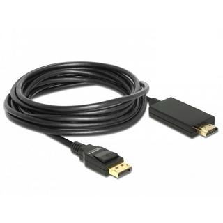 DeLock  DeLOCK 85319 Videokabel-Adapter 5 m DisplayPort HDMI Schwarz 