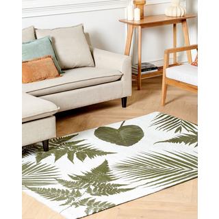 Beliani Tapis en Coton Rustique BARZAH  