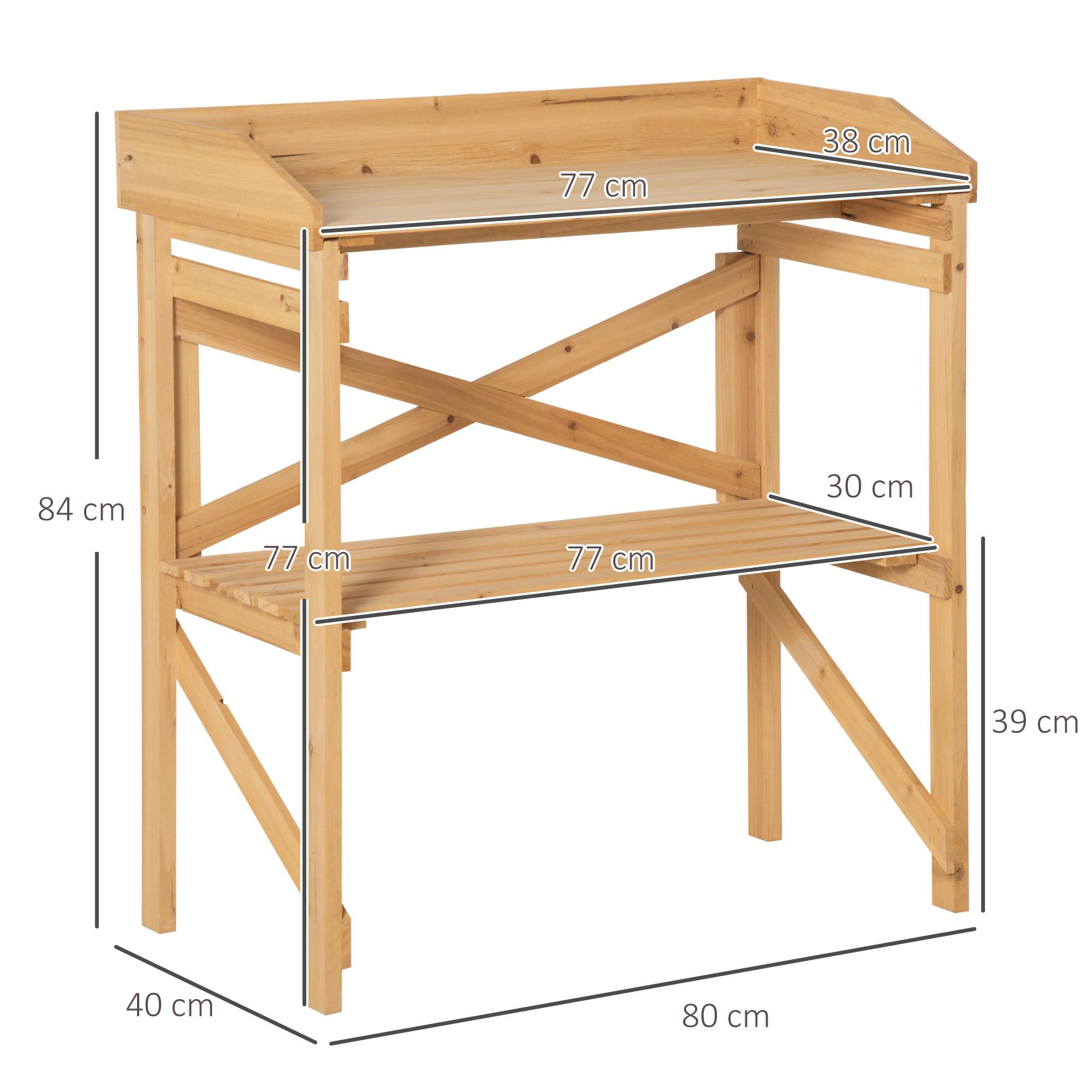 Outsunny Table de plantation  