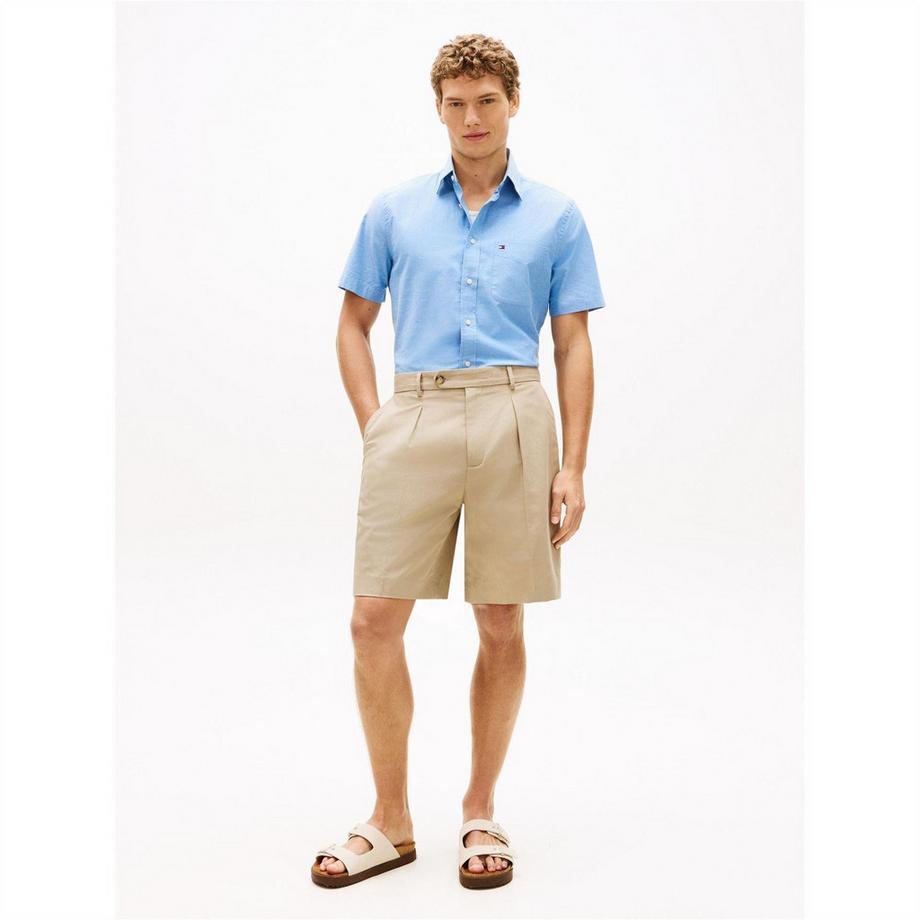 TOMMY HILFIGER Hemd, Oxford , Kurzärmlig  
