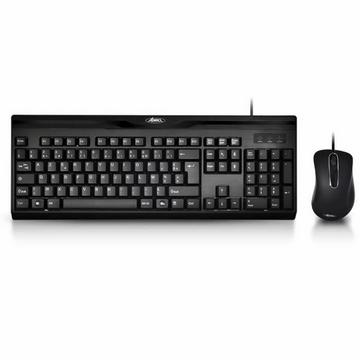 Clavier AZERTY et souris optique   Started Wired