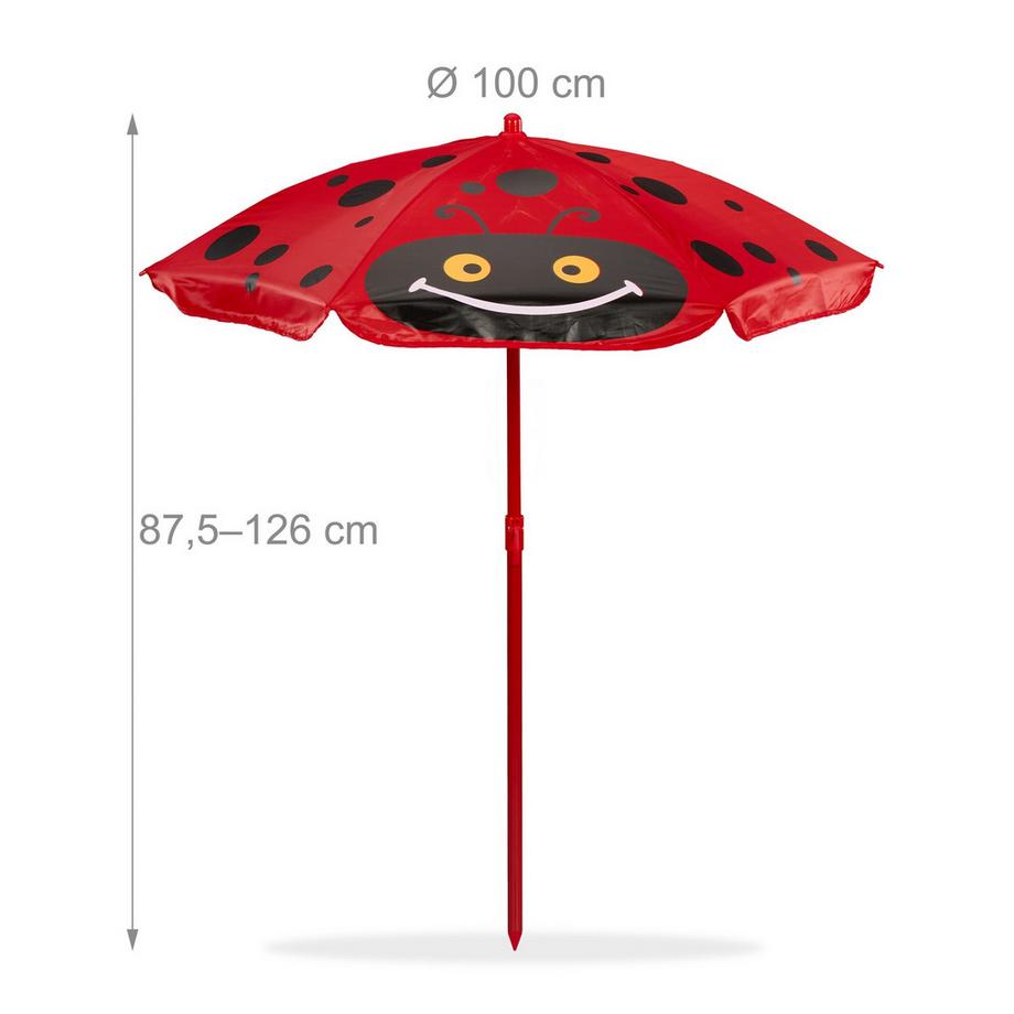 Northix Set da campeggio per bambini con ombrellone  