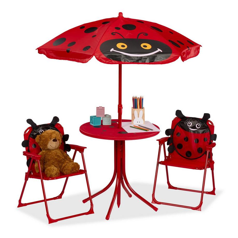 Set da campeggio per bambini con ombrellone