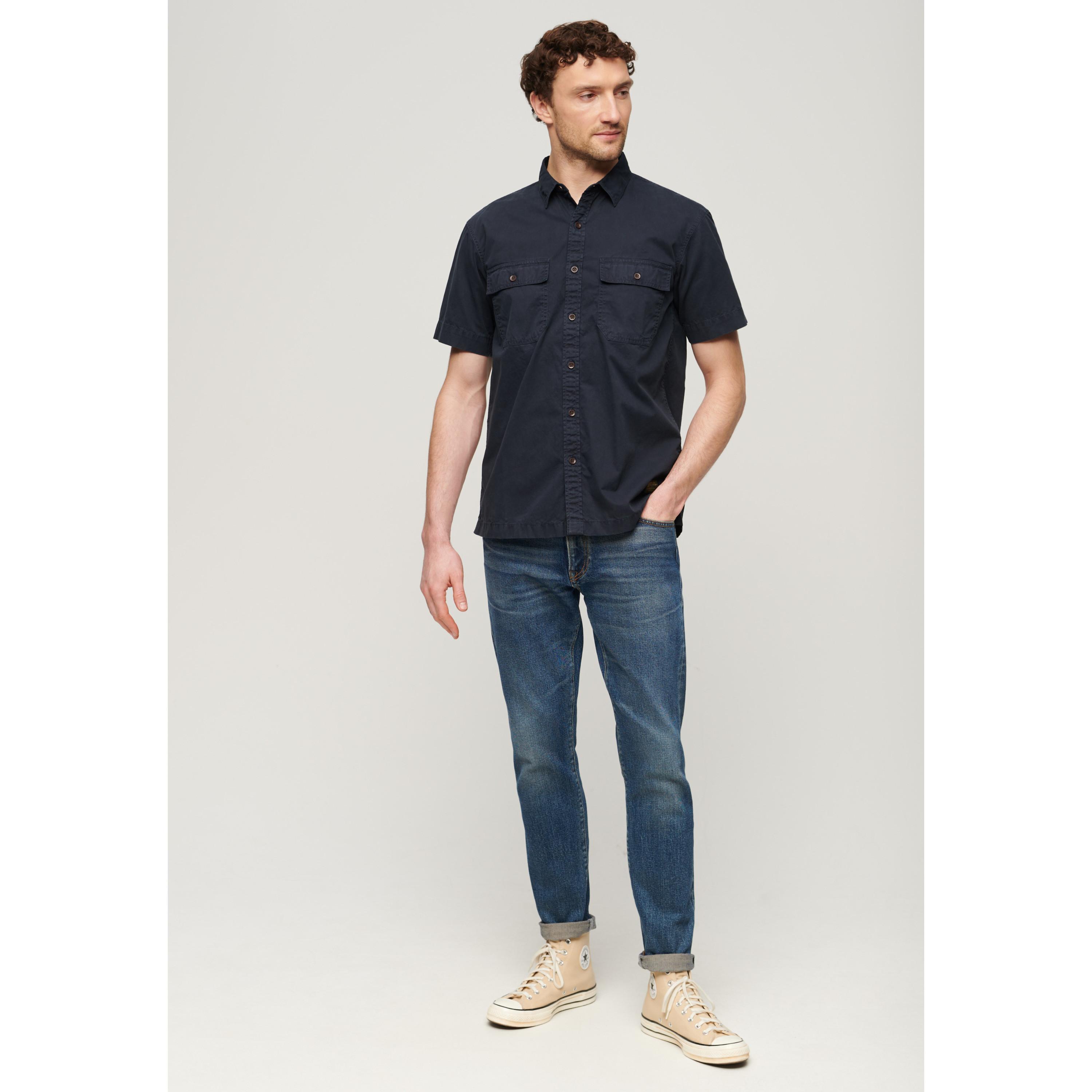 Superdry Militär Kurzarmhemd  