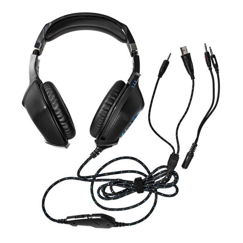 Nedis  Gaming-Headset, Over-Ear-LED-Beleuchtung 