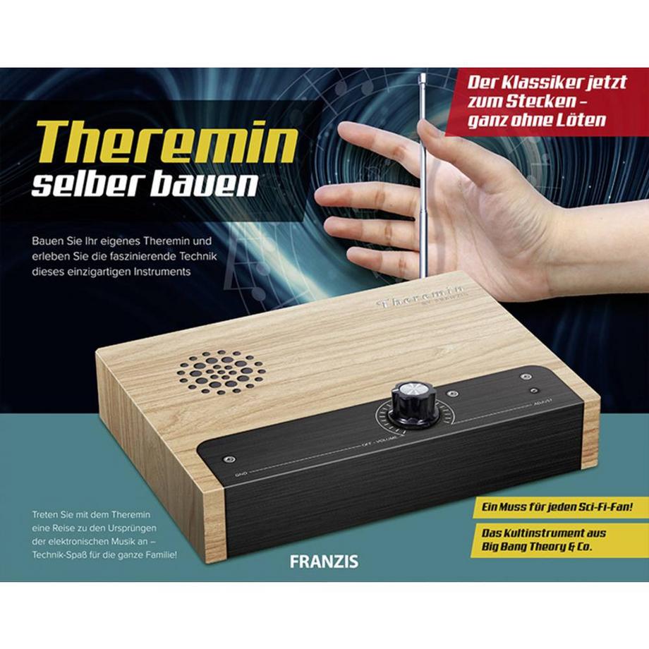 FRANZIS  Klang Bausätze Theremin selber Bauen (zum Stecken) 