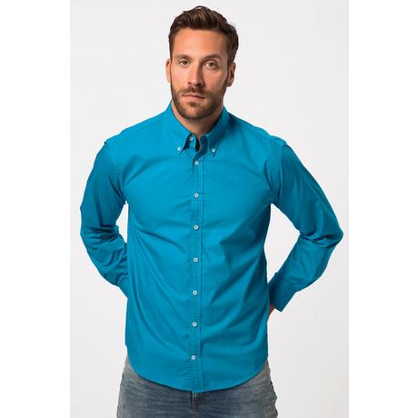 JP1880  Chemise à manches longues, col à pointes boutonnées et coupe Modern Fit - jusqu'au 8 XL 