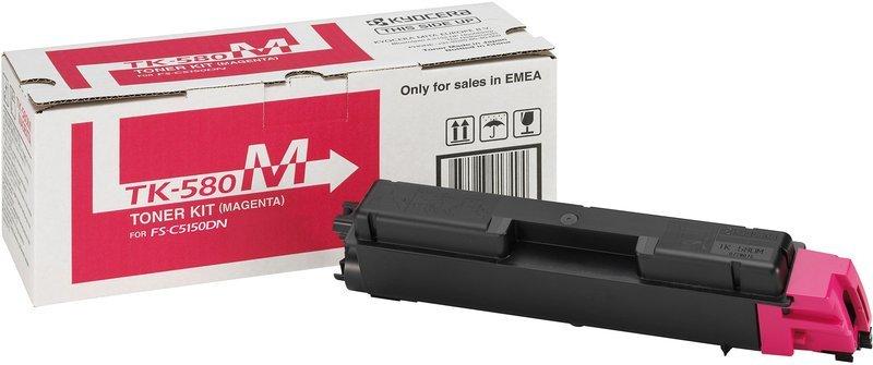 KYOCERA  KYOCERA Toner-Modul magenta TK-580M FS-5150DN 2800 Seiten 