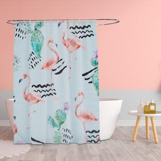 Northix Rideau de douche 180x200 cm avec motif  