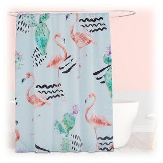 Northix Rideau de douche 180x200 cm avec motif  