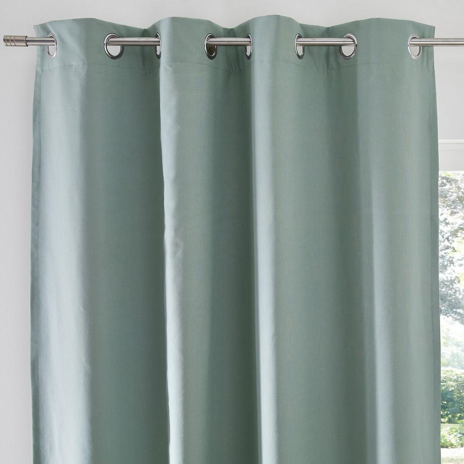 La Redoute Intérieurs  Verdunkelnder Vorhang aus Baumwolle mit Ösen 