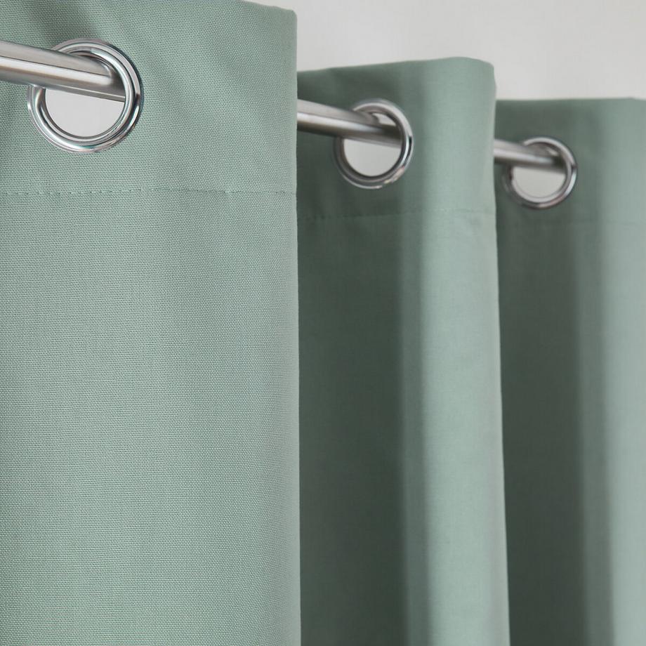La Redoute Intérieurs  Verdunkelnder Vorhang aus Baumwolle mit Ösen 