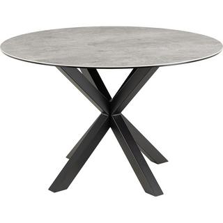 mutoni Table à manger Triple-X céramique grise 119  