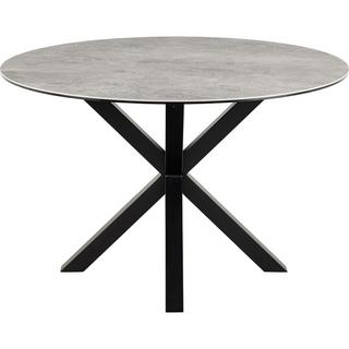 mutoni Table à manger Triple-X céramique grise 119  