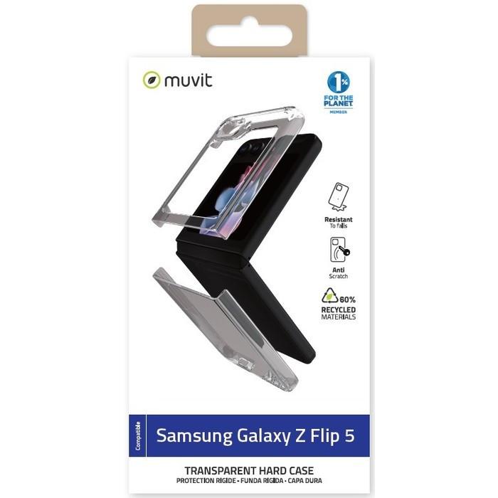 Muvit  Cover per Samsung Galaxy Z Flip 5 HARD 