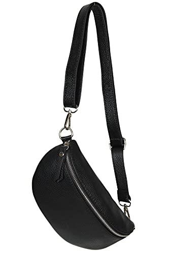 Only-bags.store Petit sac de taille unisexe, sac de ceinture, sac fanny, sac à bandoulière en cuir véritable Petit sac de taille unisexe, sac de ceinture, sac fanny, sac à bandoulière en cuir véritable 