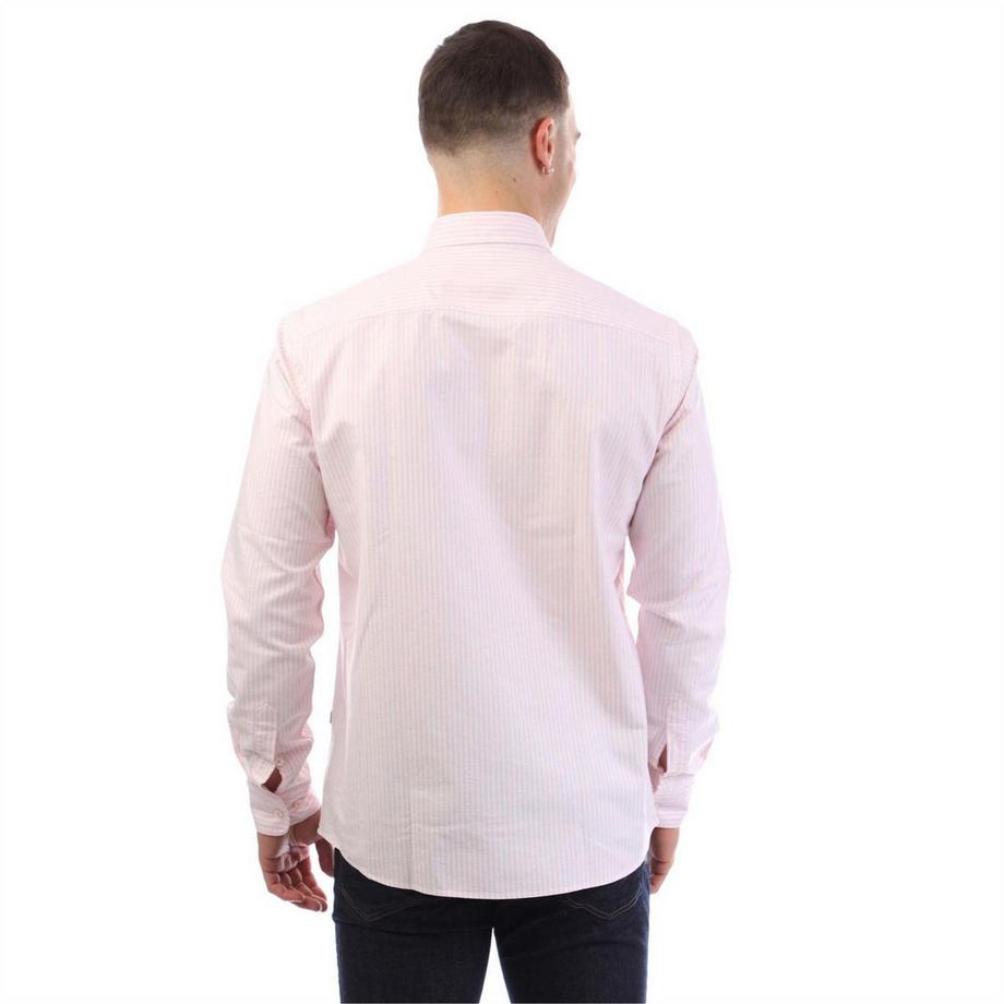 BOSS  Hroan Camicia Cotone Oxford 