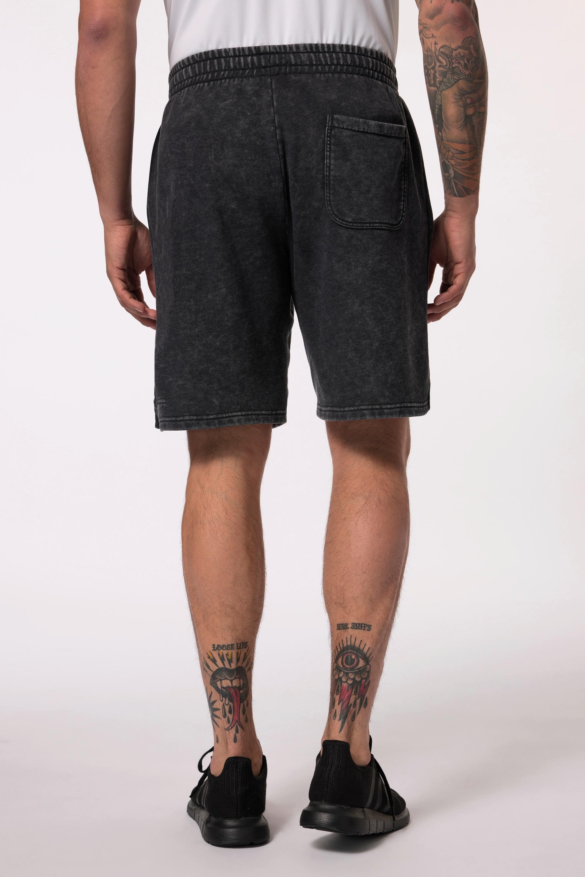 JP1880  Shorts in felpa per il fitness con taglio speciale per l'addome e vestibilità morbida, fino alla tg. 7XL 