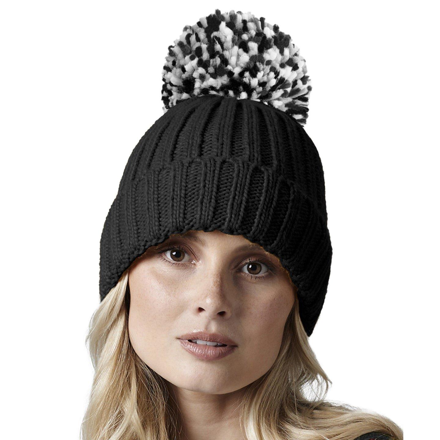 Beechfield Bonnet Hygge à Pompon  